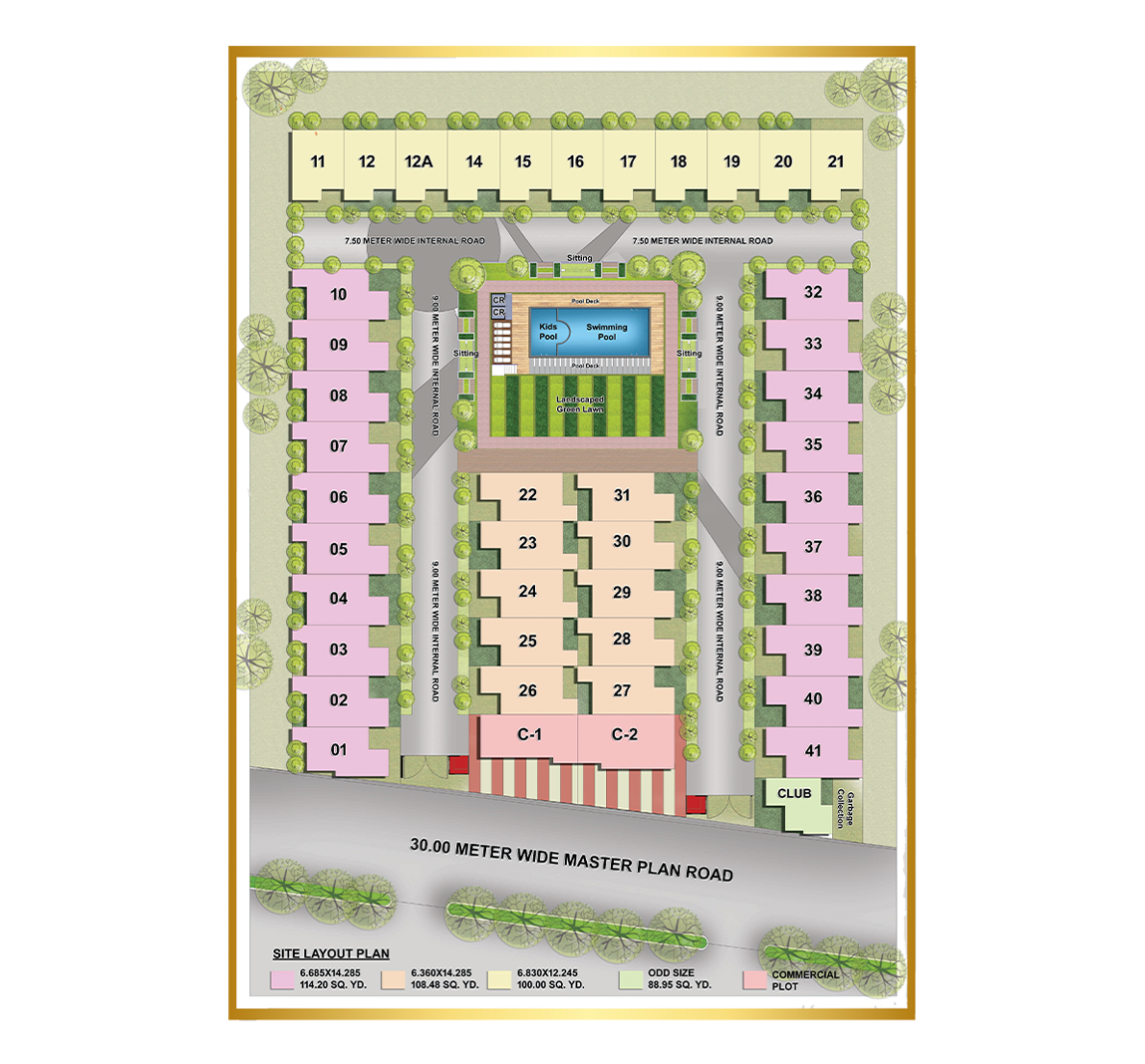 Vilasaa site layout